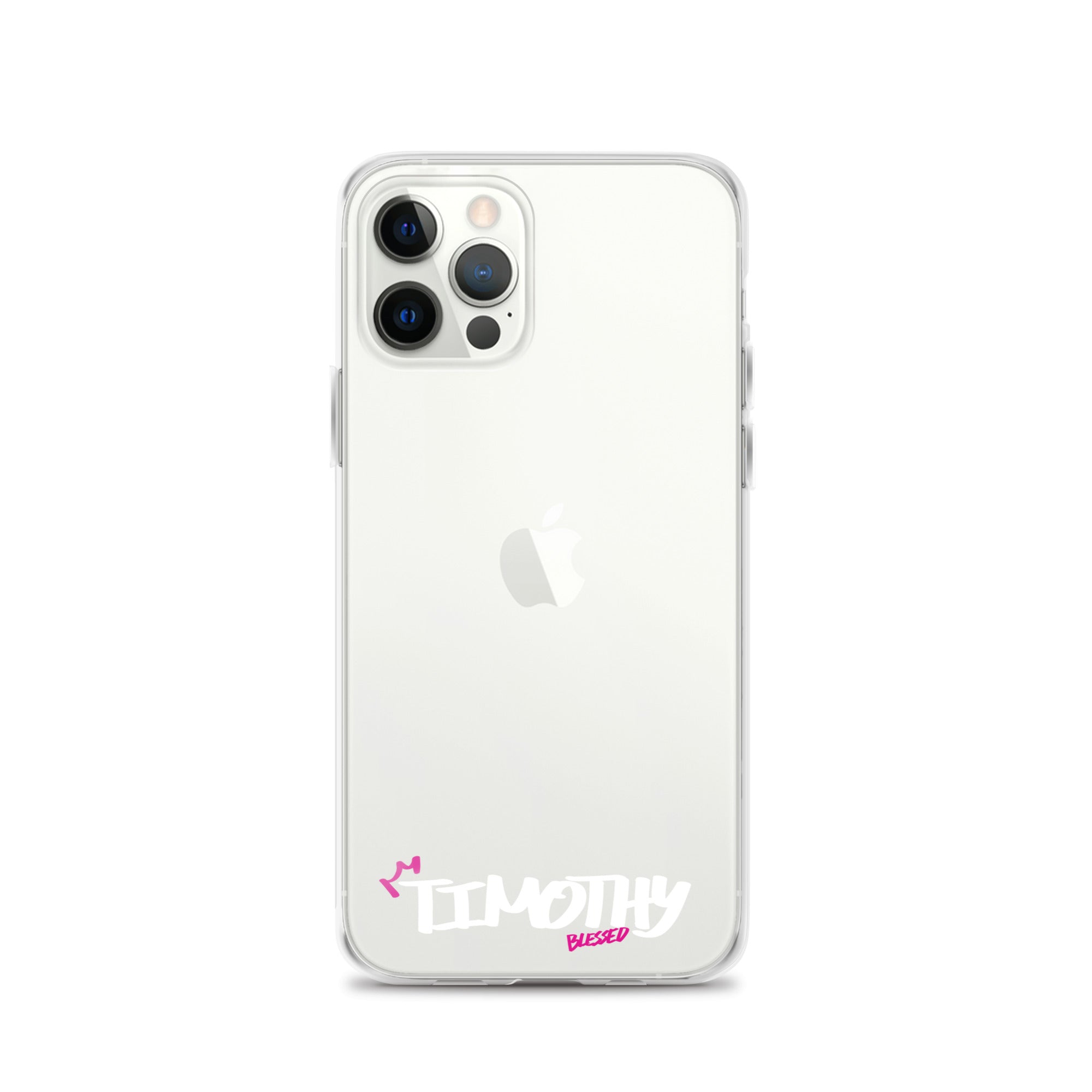 Clear iPhone Case - Timothy Blessed