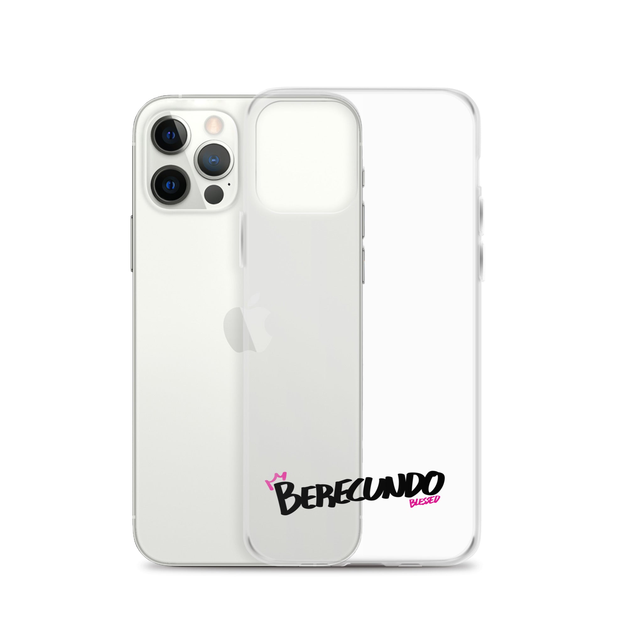 Clear iPhone Case - Berecundo Blessed