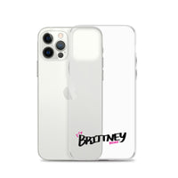 Clear iPhone Case - Brittney Blessed