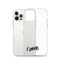 Clear iPhone Case - Carol Blessed