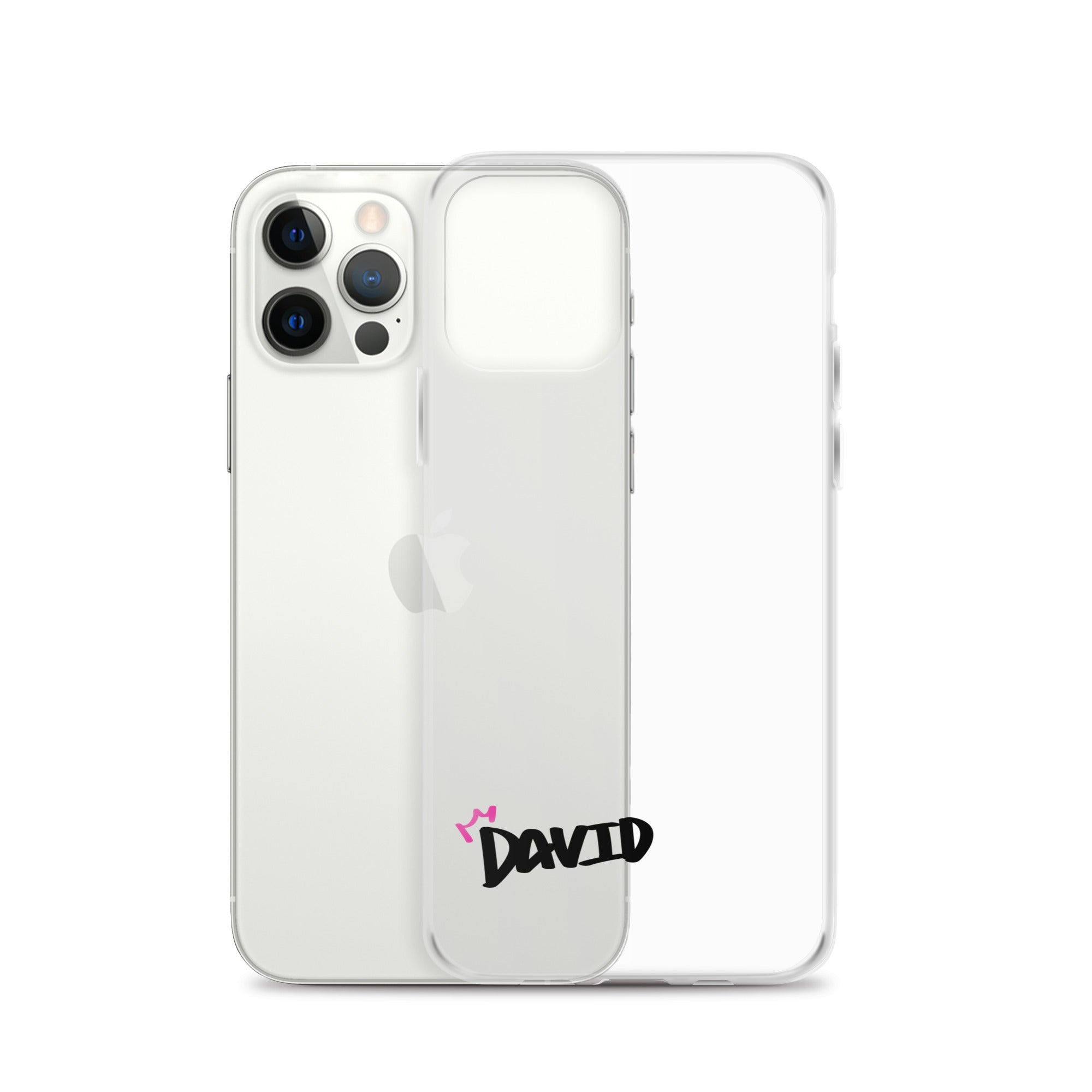 Clear iPhone Case - David