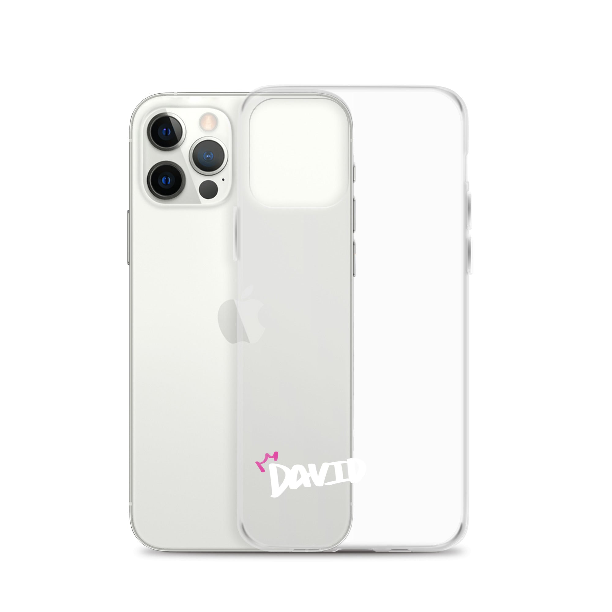 Clear iPhone Case - David