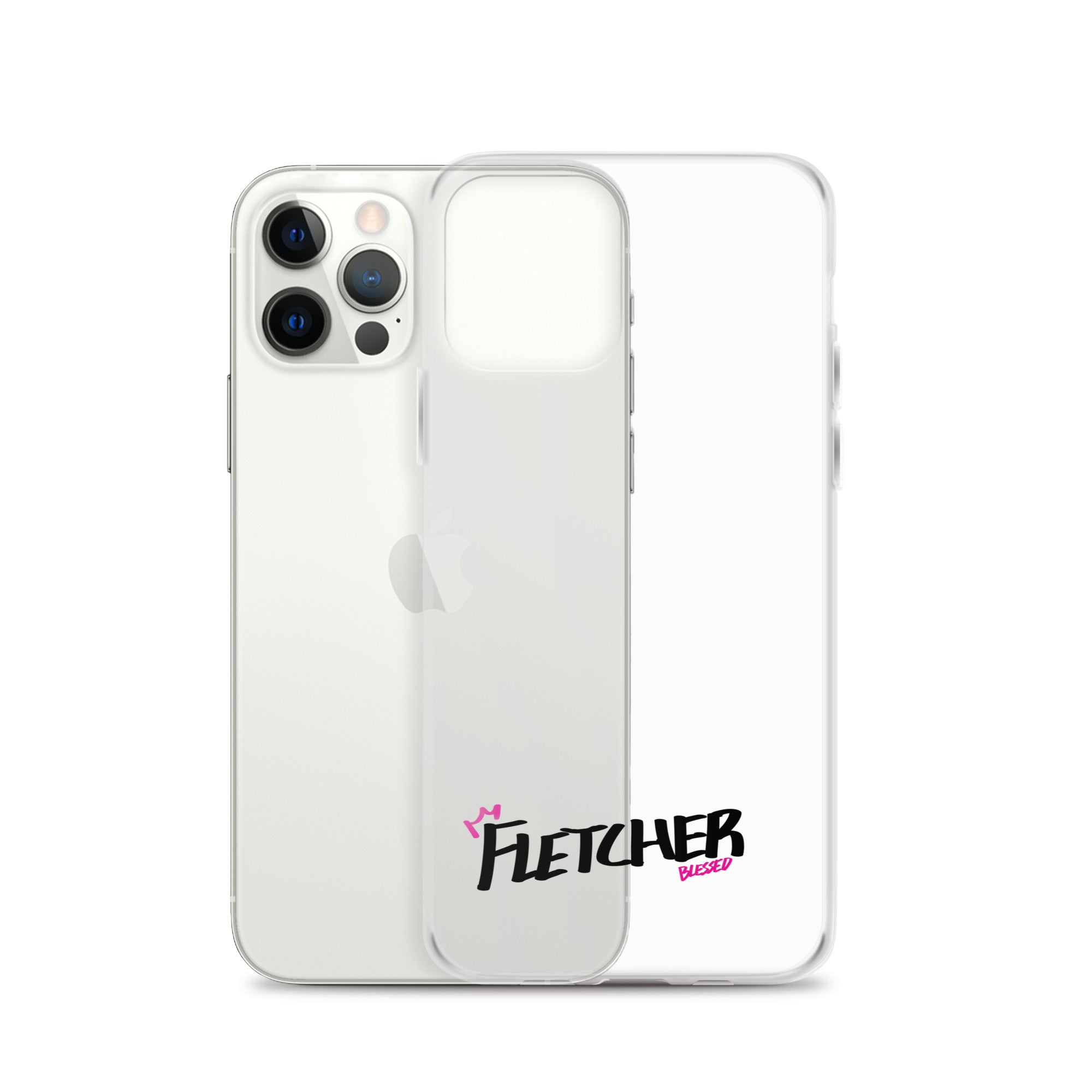 Clear iPhone Case - Fletcher Blessed