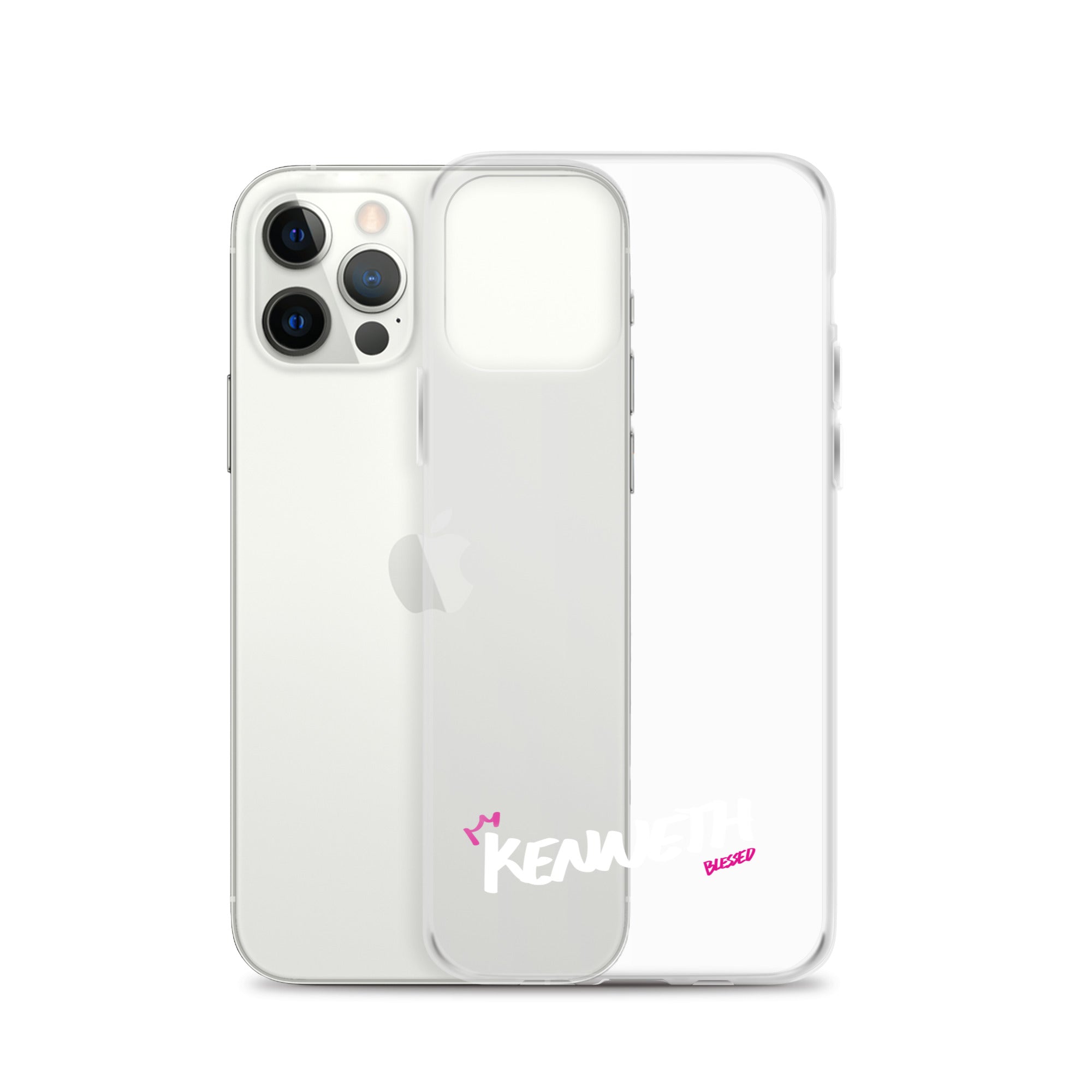 Clear iPhone Case - Kenneth Blessed