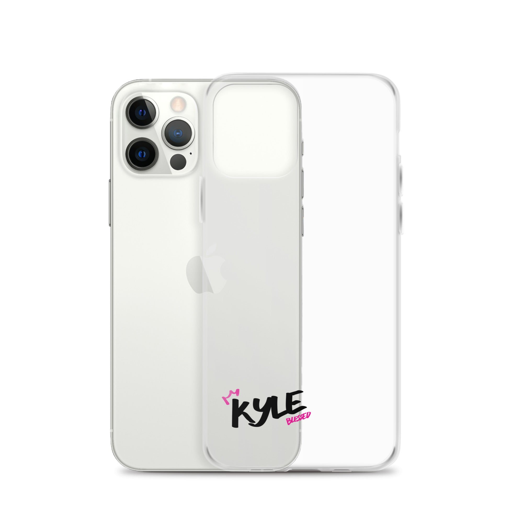 Clear iPhone Case - Kyle Blessed