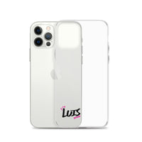 Clear iPhone Case - Luis Blessed