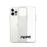 Clear iPhone Case - Megan Blessed