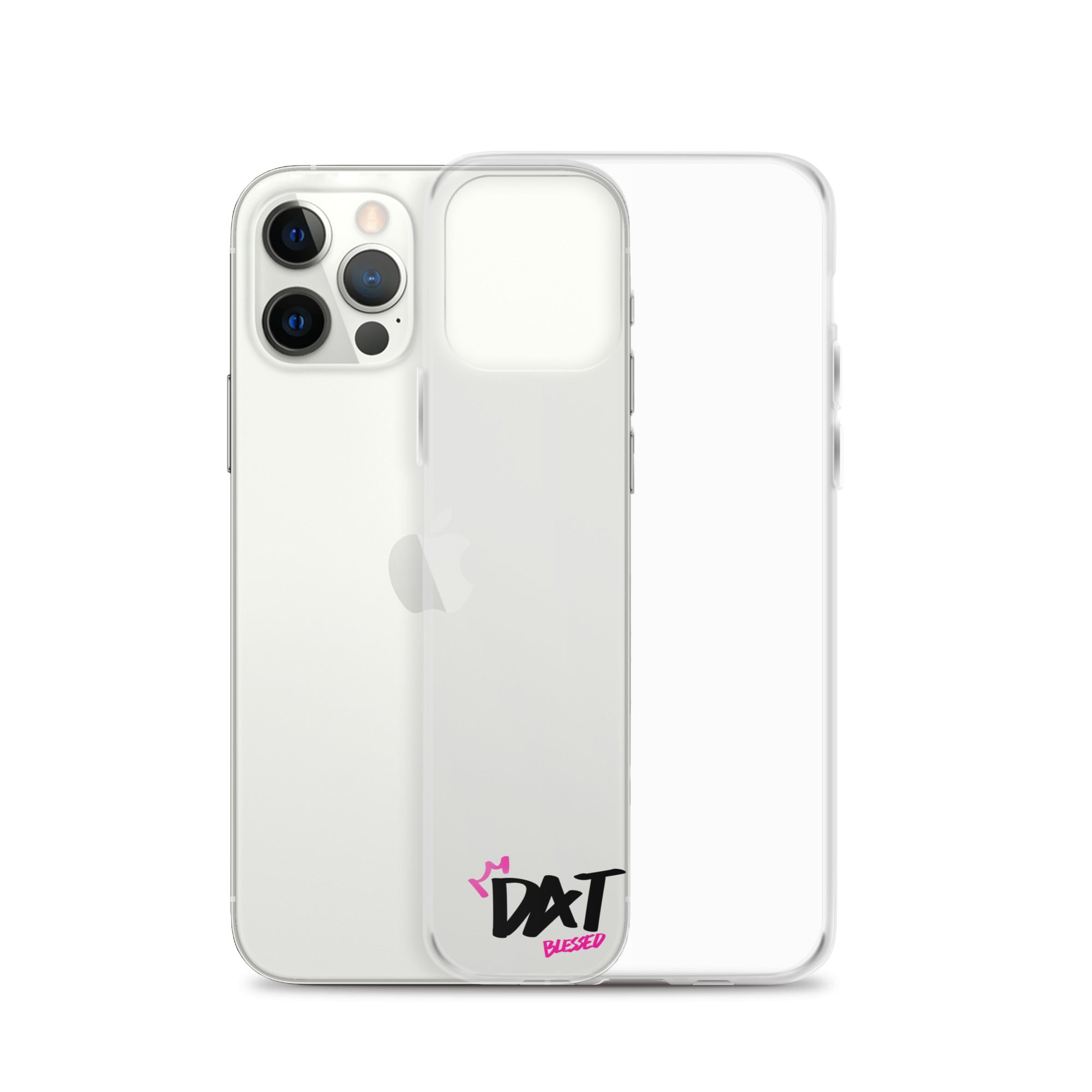 Clear iPhone Case - Dat Blessed