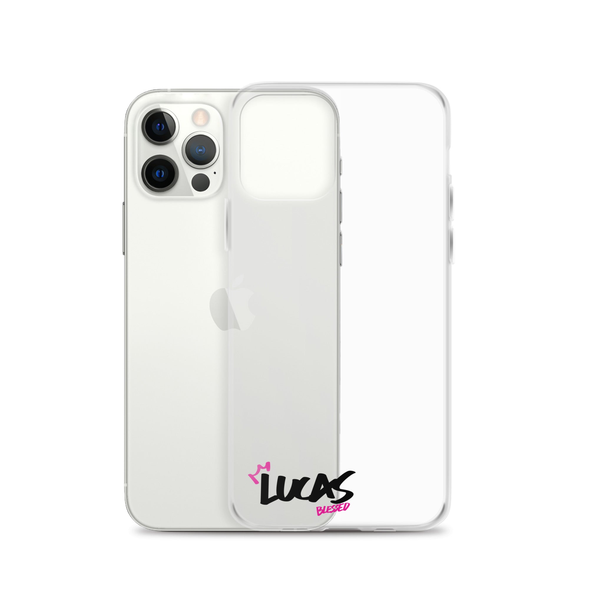 Clear iPhone Case - Lucas Blessed