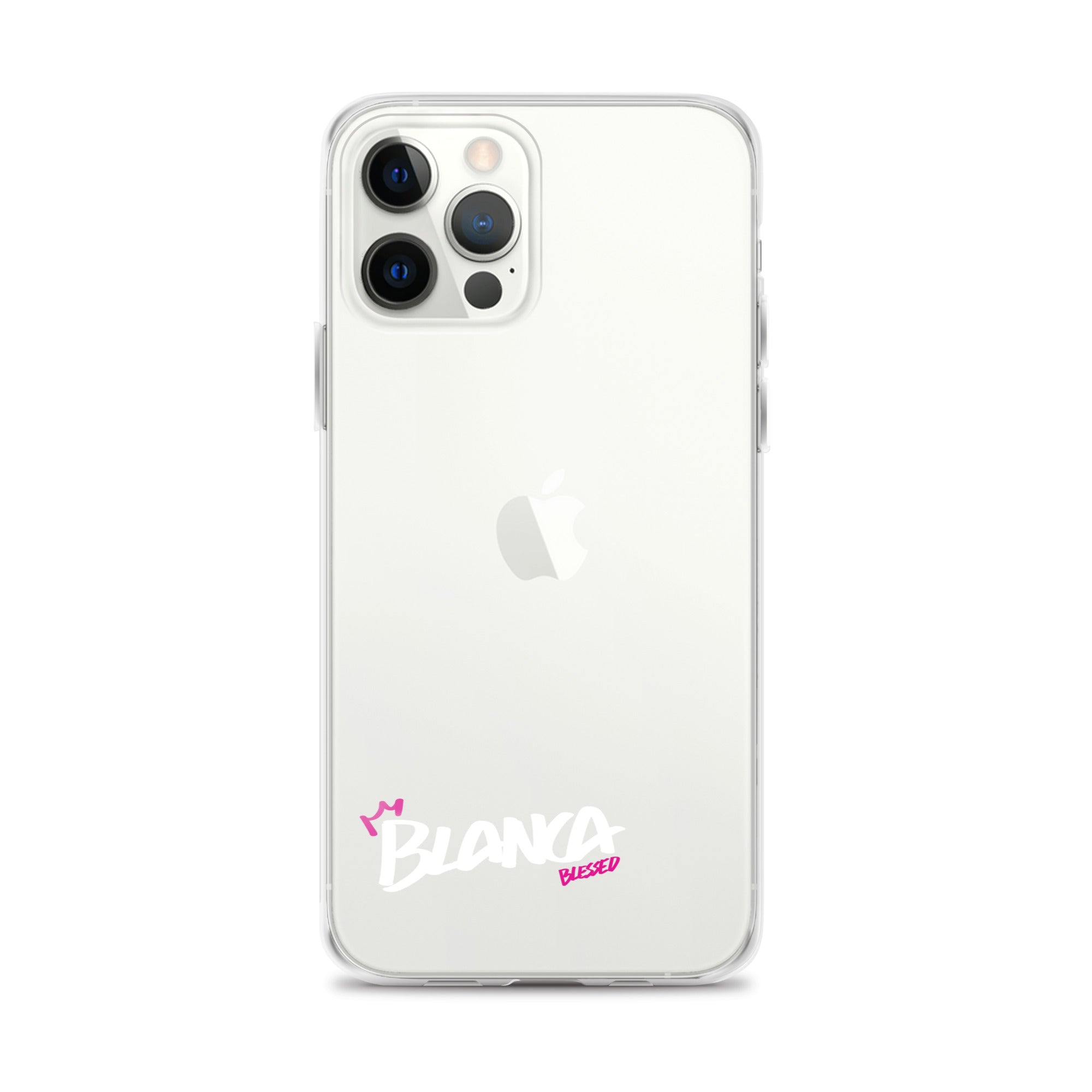 Clear iPhone Case - Blanca Blessed