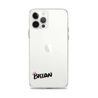 Clear iPhone Case - Brian