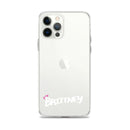 Clear iPhone Case - Brittney