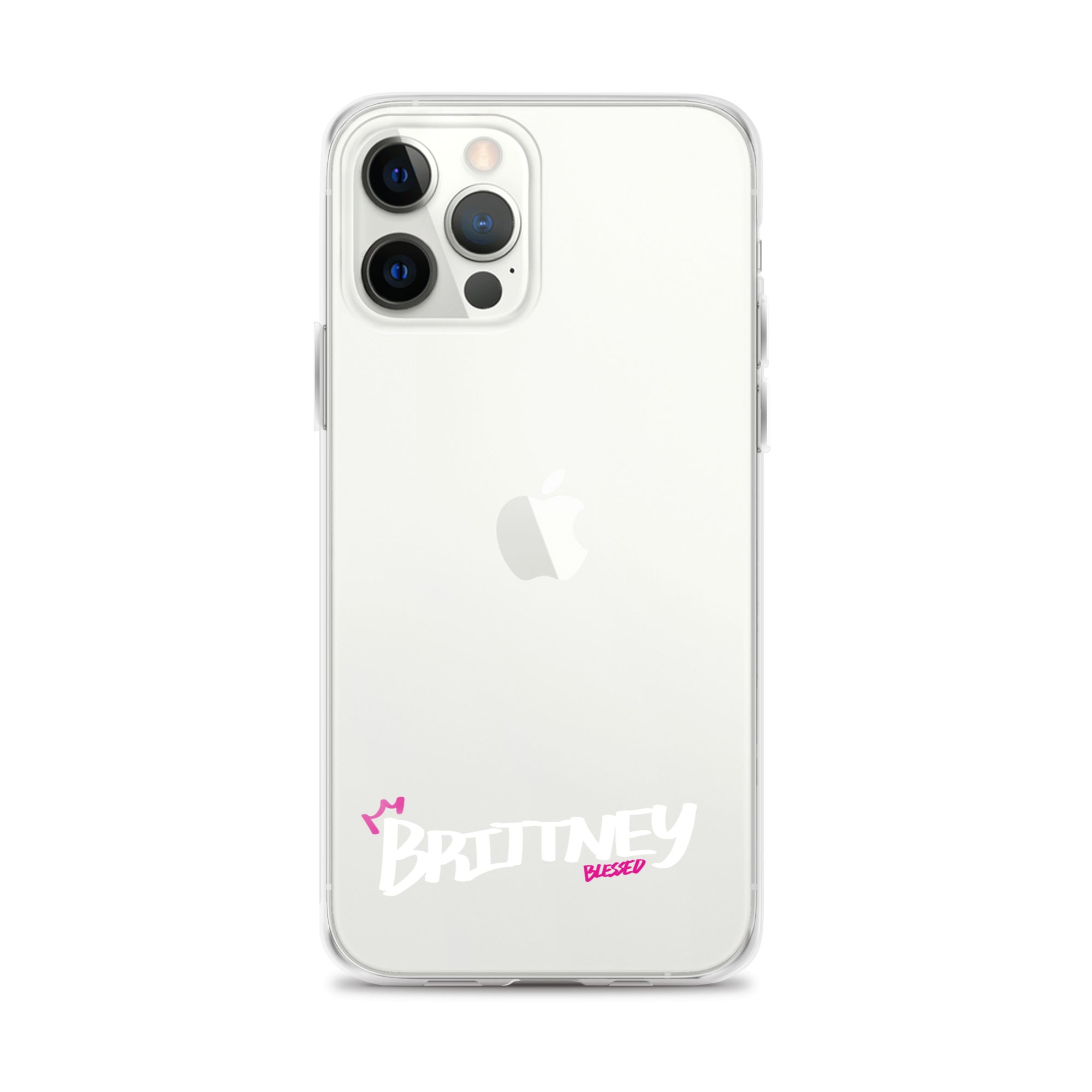 Clear iPhone Case - Brittney Blessed