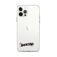 Clear iPhone Case - Janeska Blessed