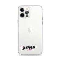 Clear iPhone Case - Jeffrey Blessed