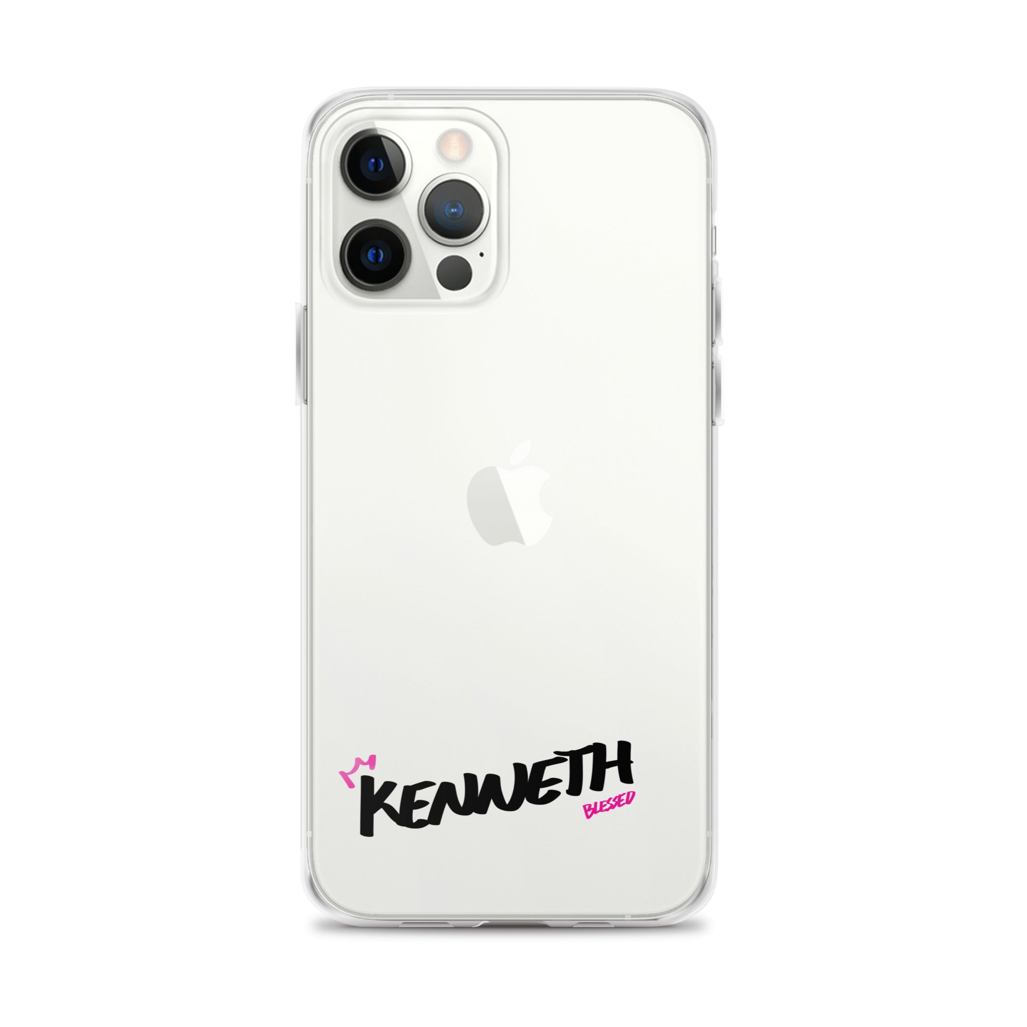 Clear iPhone Case - Kenneth Blessed