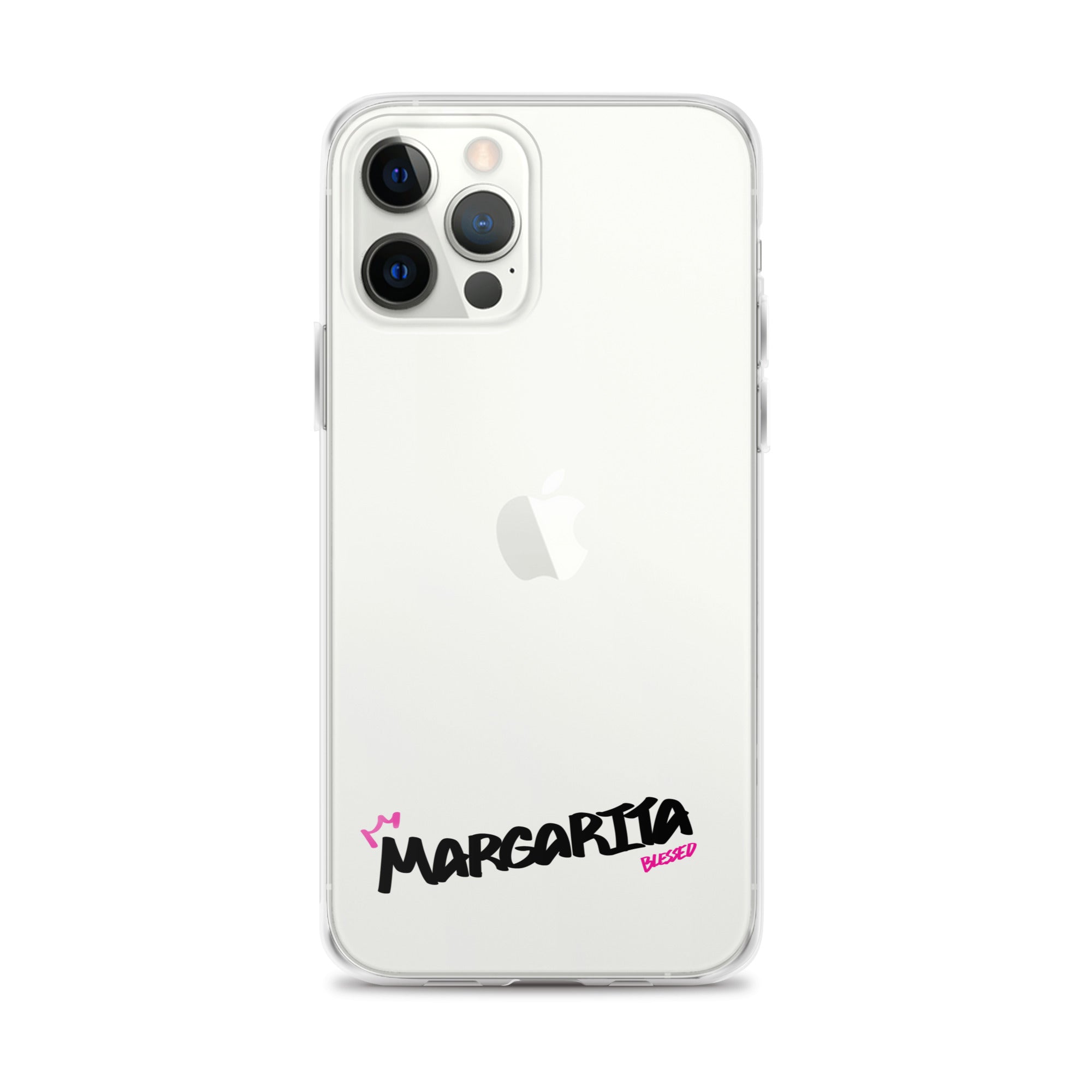 Clear iPhone Case - Margarita Blessed