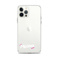 Clear iPhone Case - Megan Blessed