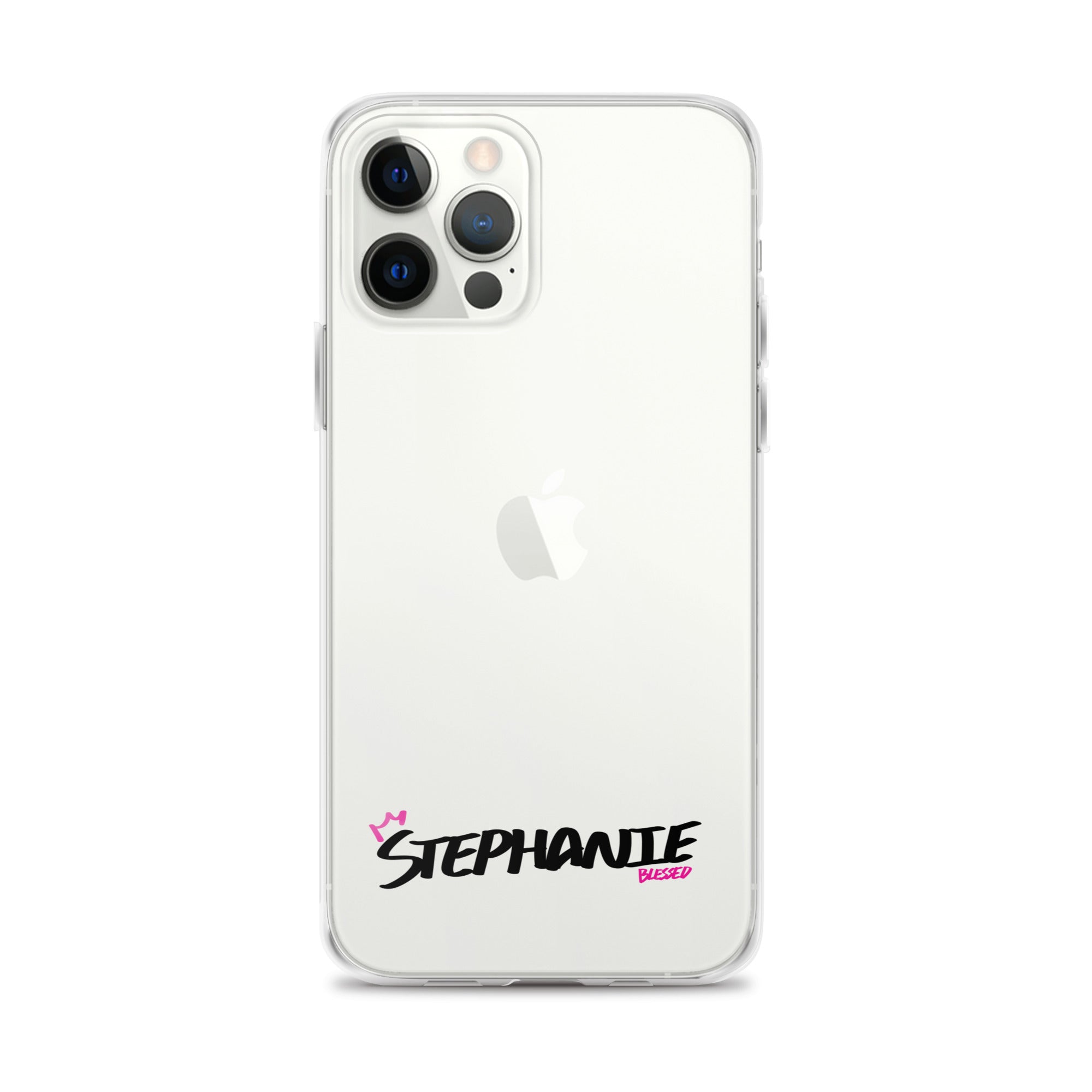 Clear iPhone Case - Stephanie Blessed