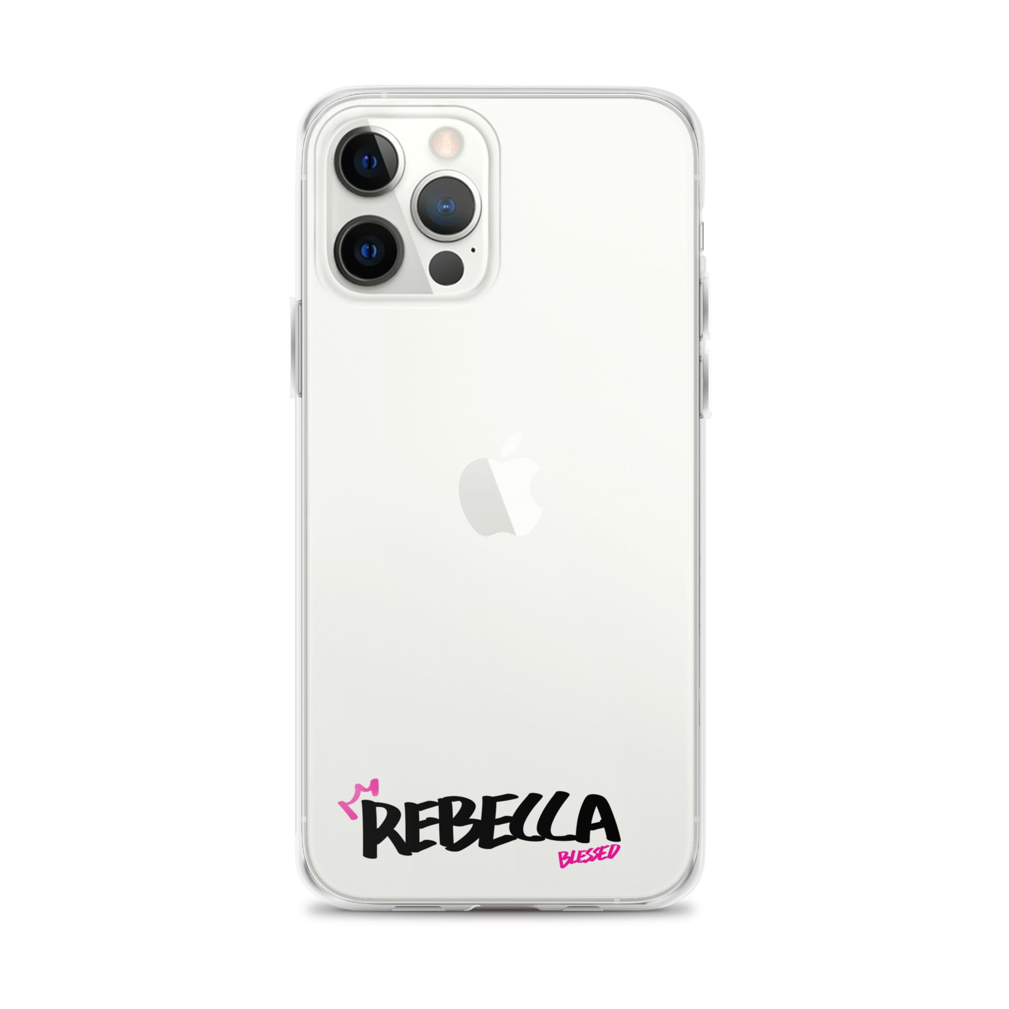 Clear iPhone Case - Rebecca Blessed