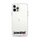 Clear iPhone Case - Brandon Blessed