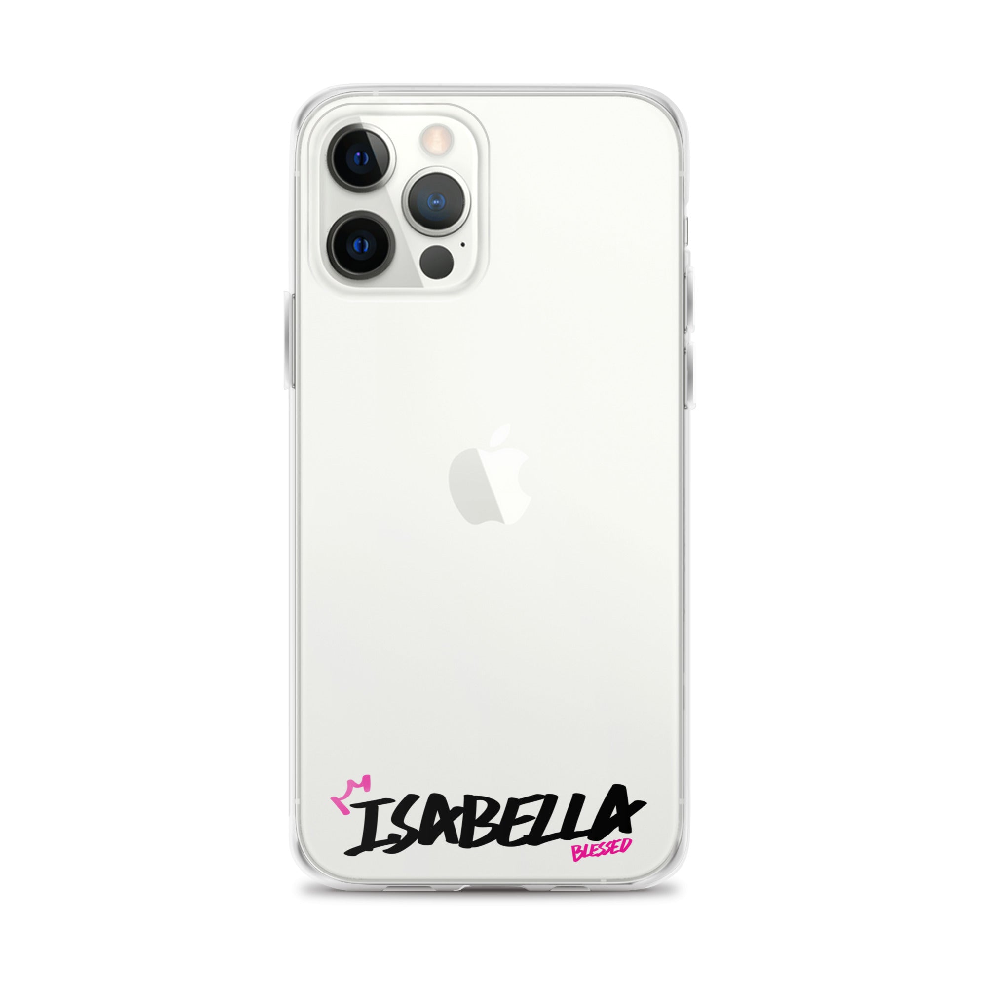 Clear iPhone Case - Isabella Blessed