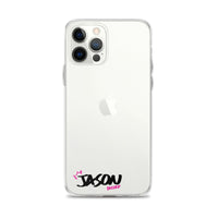 Clear iPhone Case - Jason Blessed