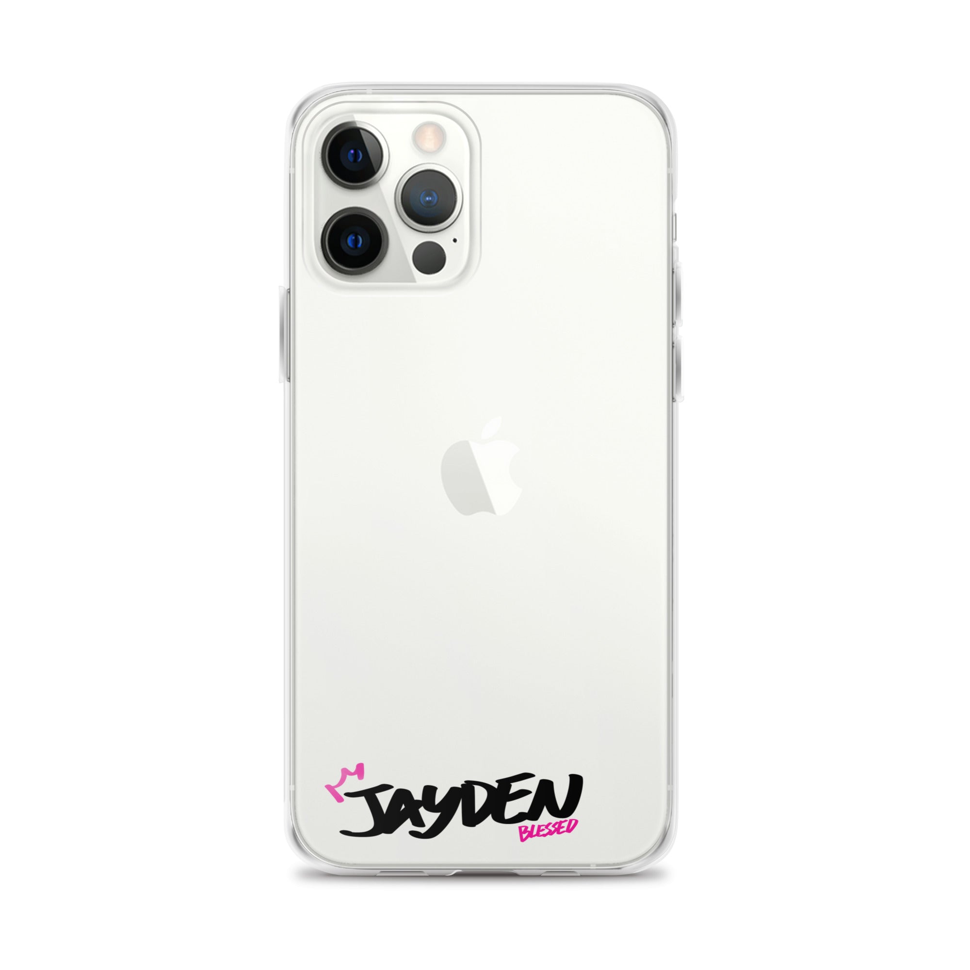 Clear iPhone Case - Jayden Blessed