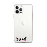 Clear iPhone Case - Julie Blessed