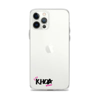 Clear iPhone Case - Khoa Blessed