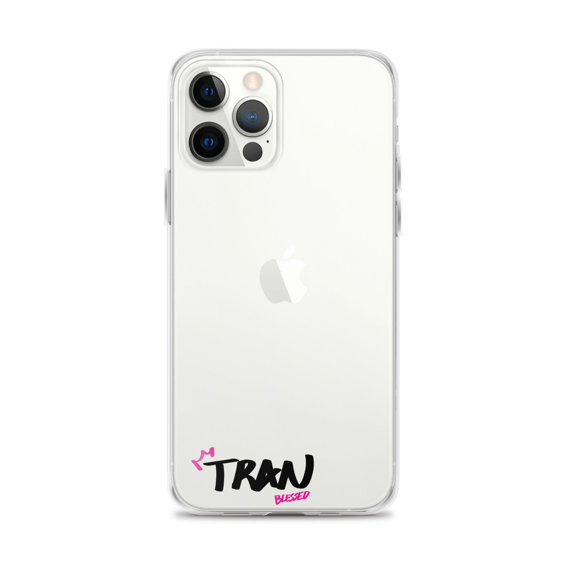 Clear iPhone Case - Tran Blessed