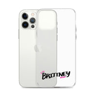 Clear iPhone Case - Brittney Blessed