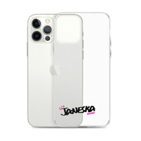 Clear iPhone Case - Janeska Blessed