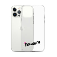 Clear iPhone Case - Kenneth