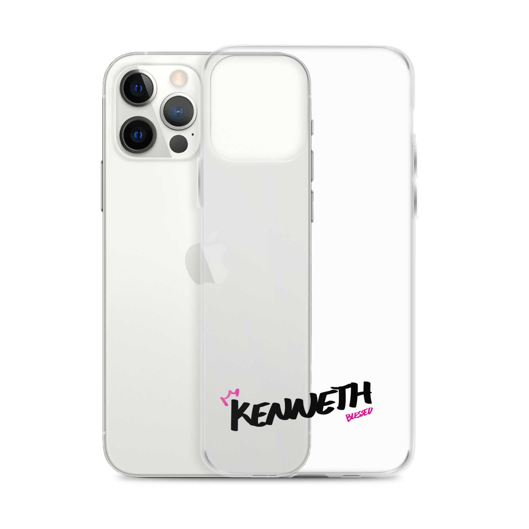 Clear iPhone Case - Kenneth Blessed