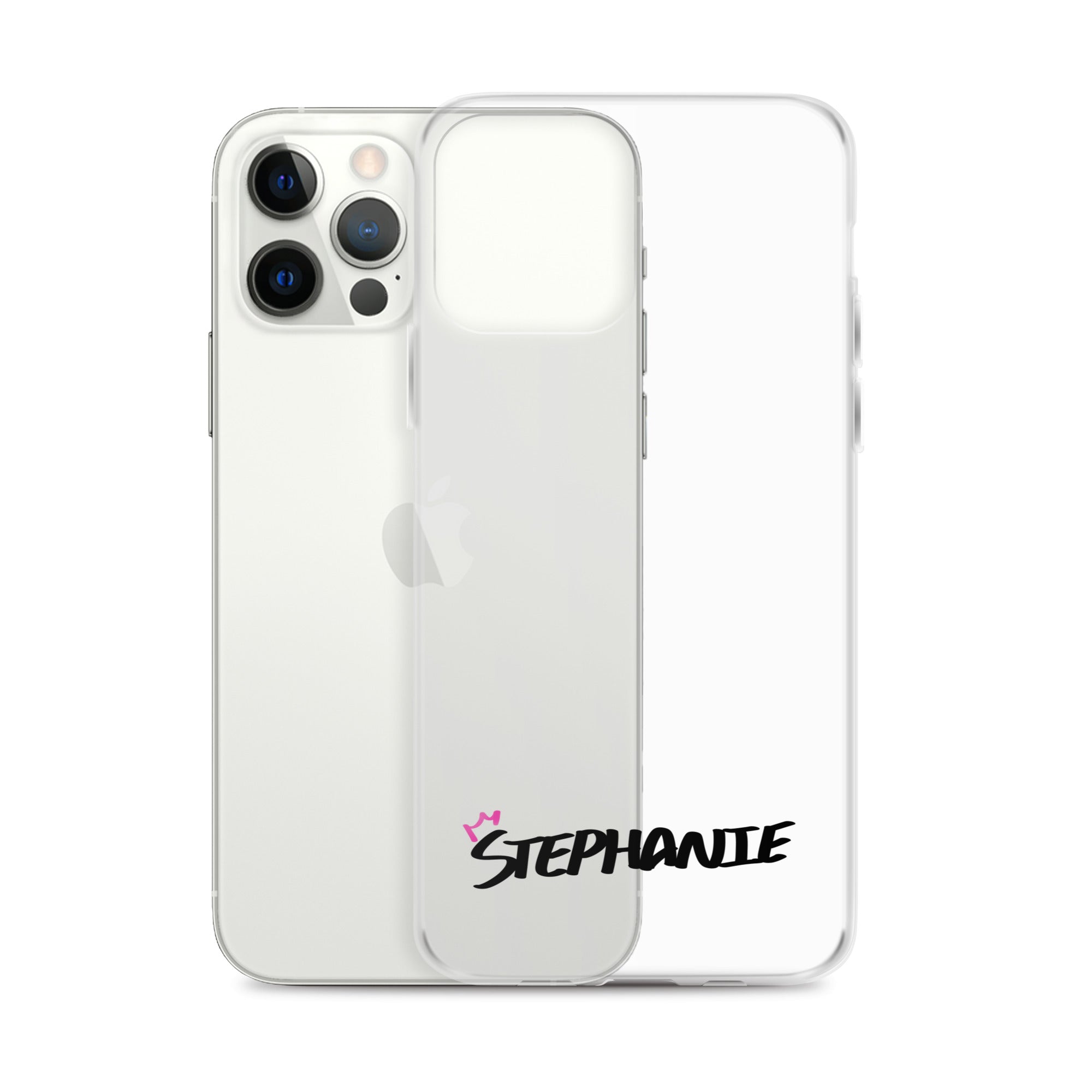 Clear iPhone Case - Stephanie