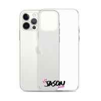 Clear iPhone Case - Jason Blessed