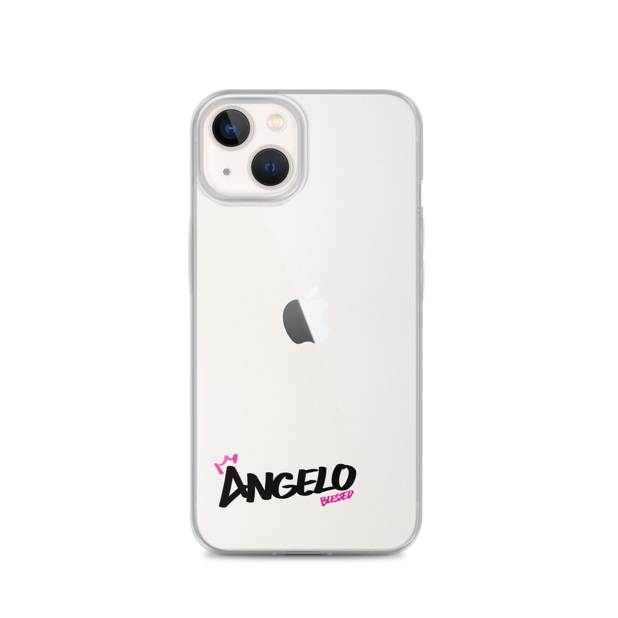 Clear iPhone Case - Angelo Blessed