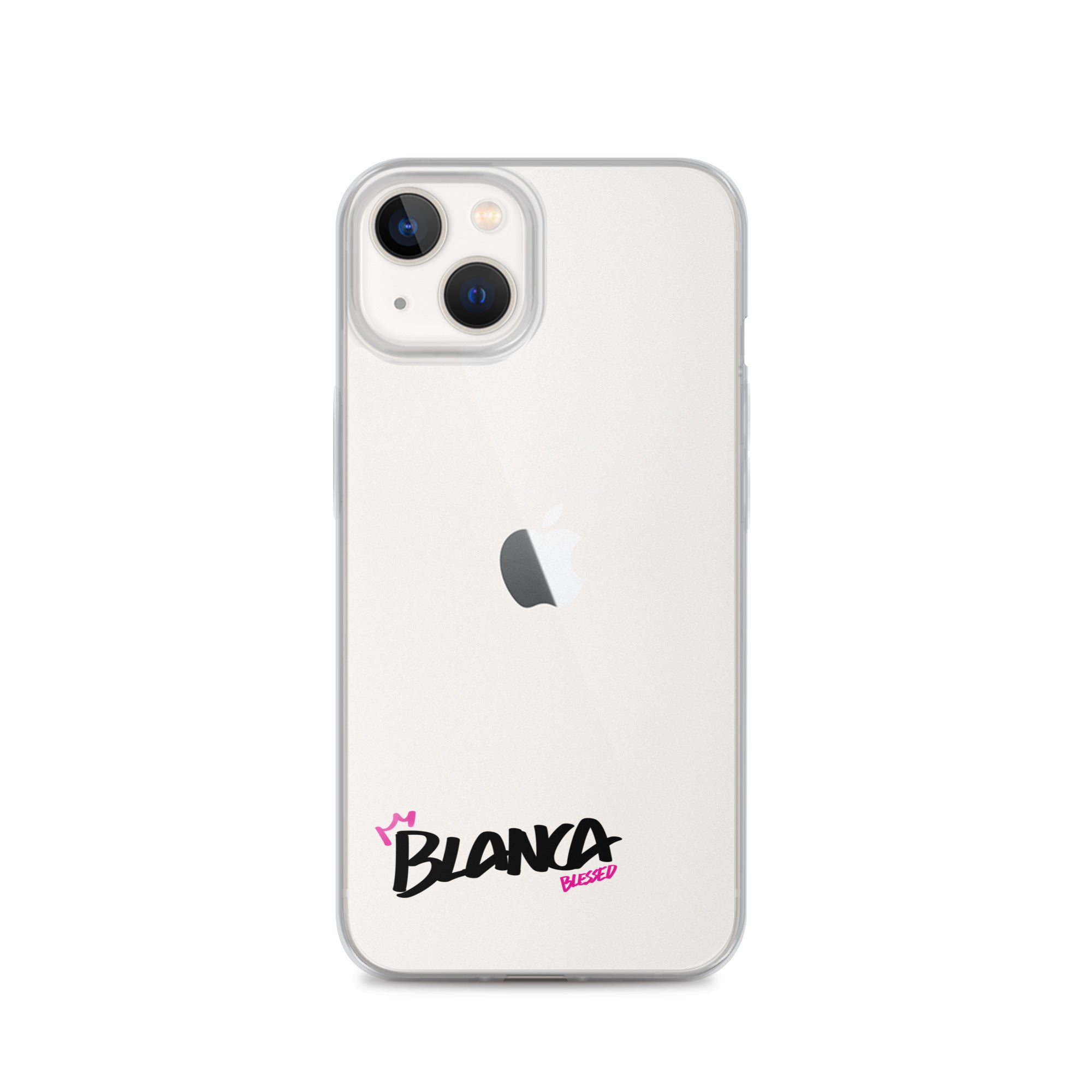 Clear iPhone Case - Blanca Blessed