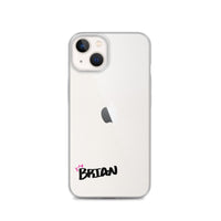 Clear iPhone Case - Brian