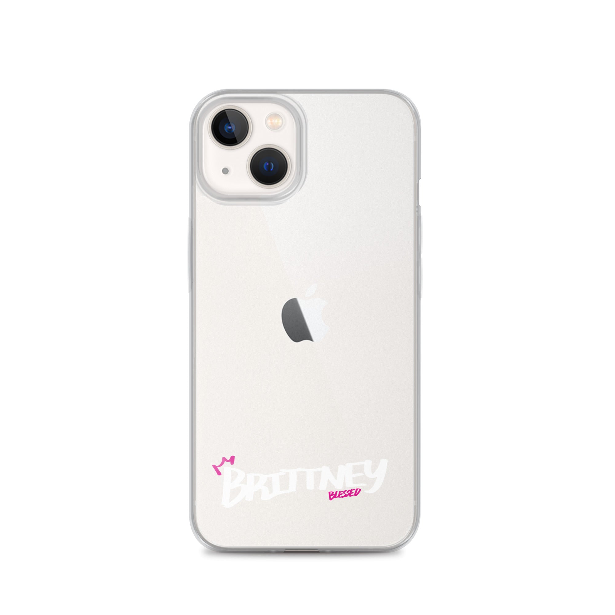 Clear iPhone Case - Brittney Blessed