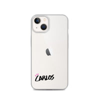 Clear iPhone Case - Carlos