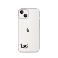 Clear iPhone Case - Luis Blessed