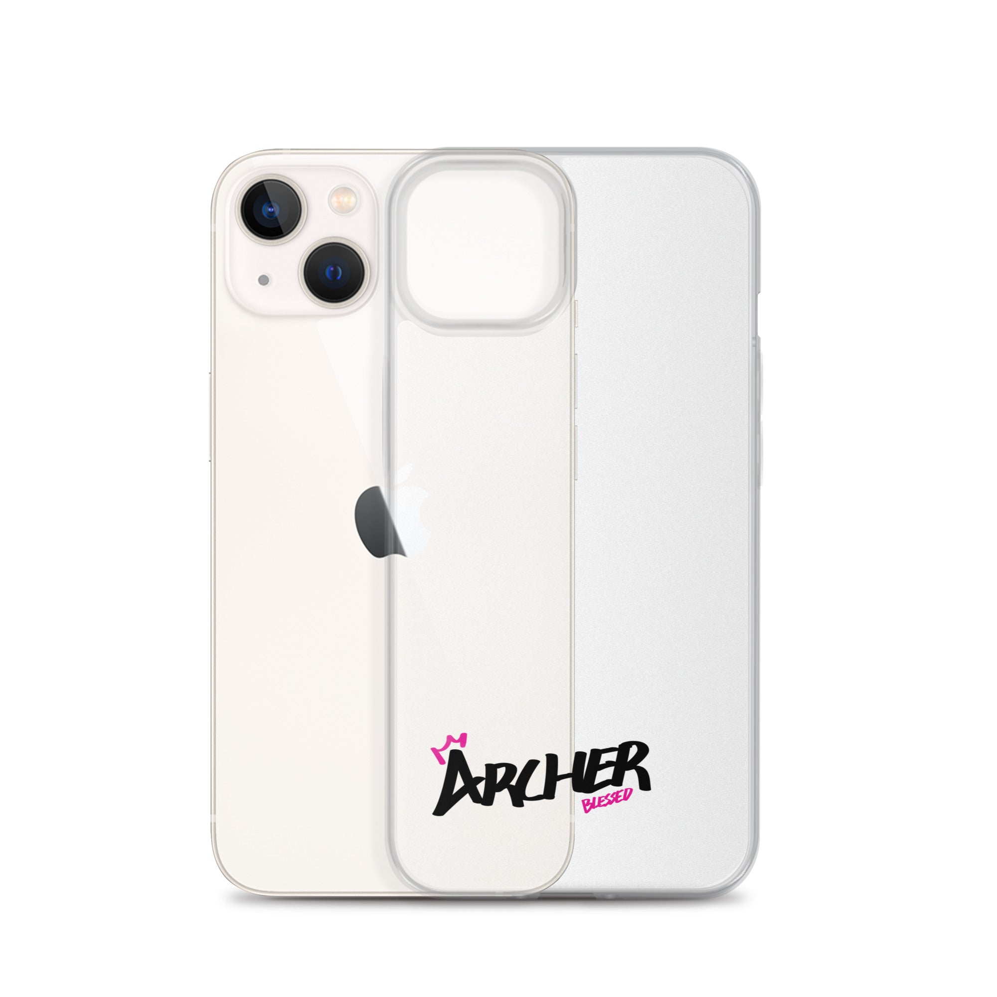 Clear iPhone Case - Archer Blessed