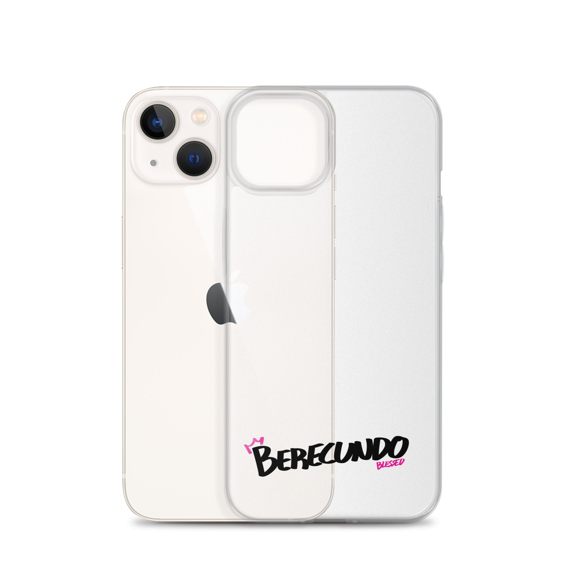 Clear iPhone Case - Berecundo Blessed