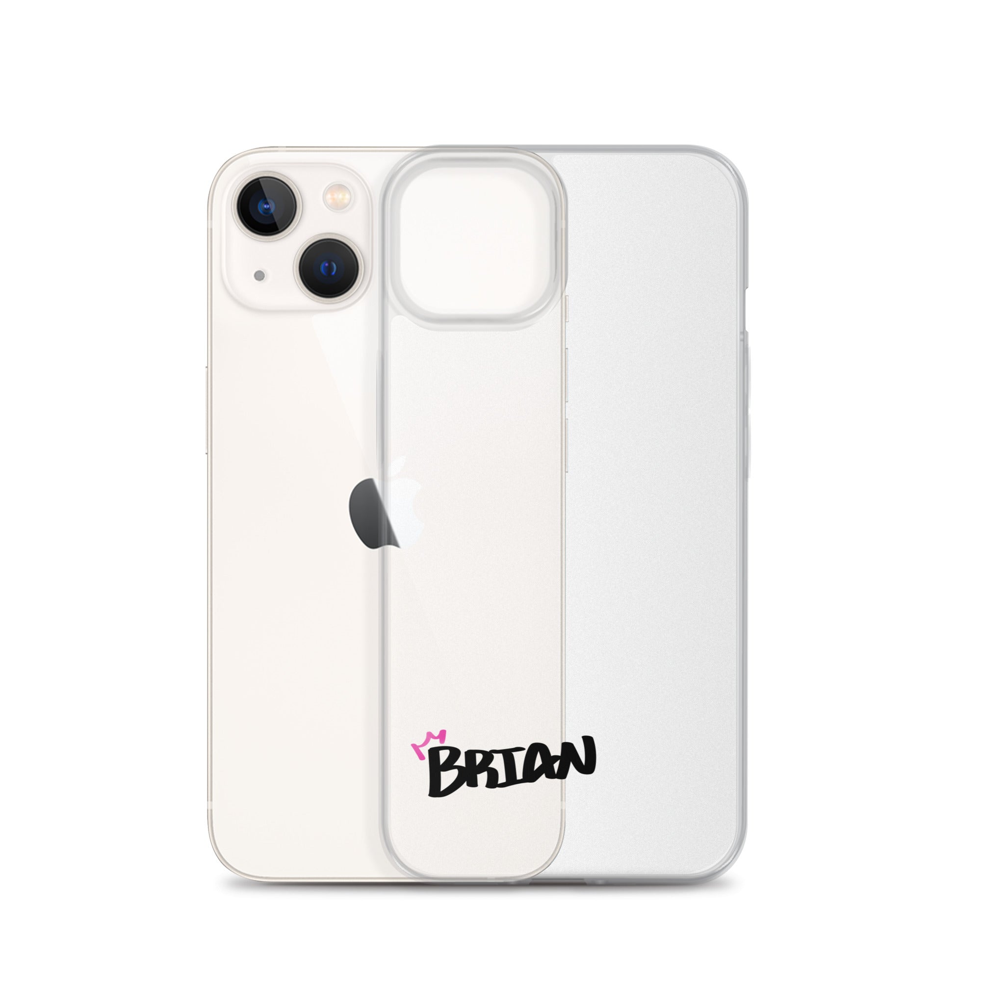 Clear iPhone Case - Brian