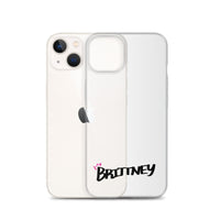 Clear iPhone Case - Brittney