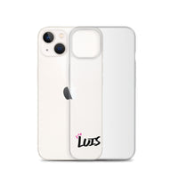 Clear iPhone Case - Luis