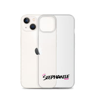 Clear iPhone Case - Stephanie Blessed