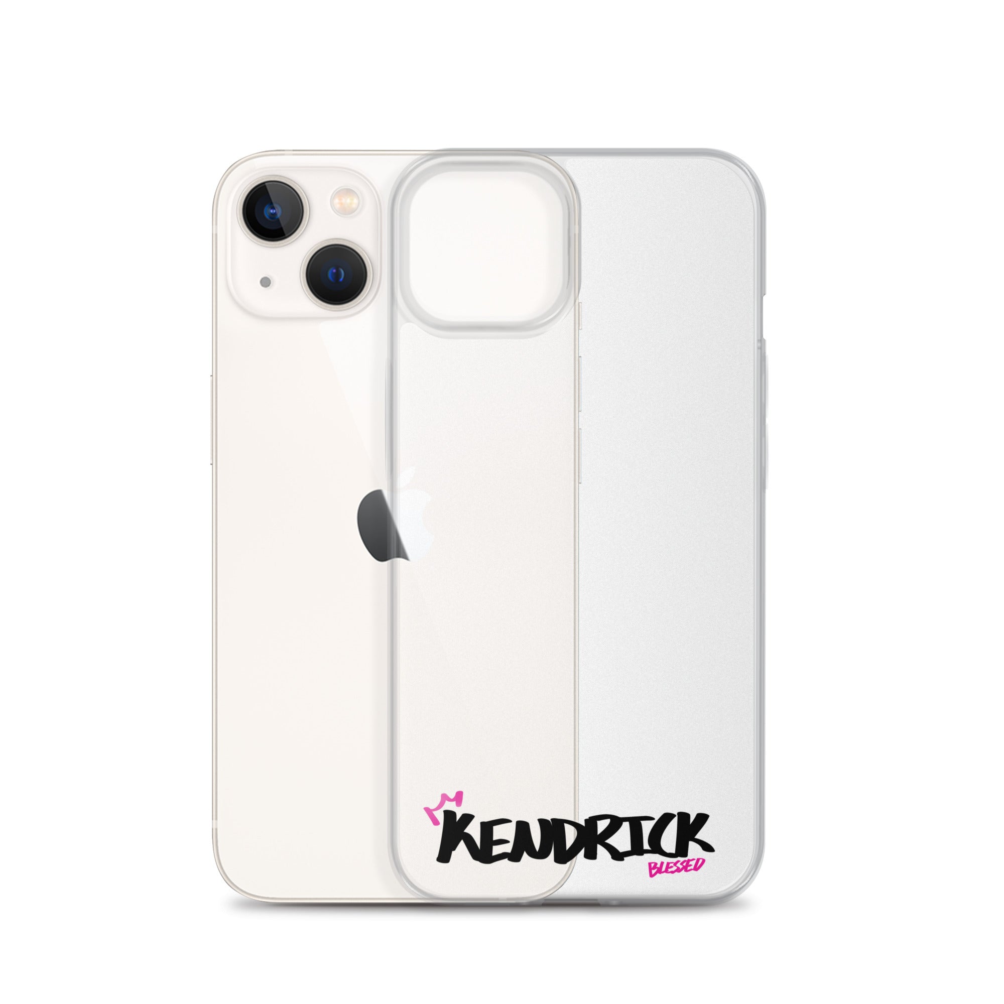 Clear iPhone Case - Kendrick Blessed